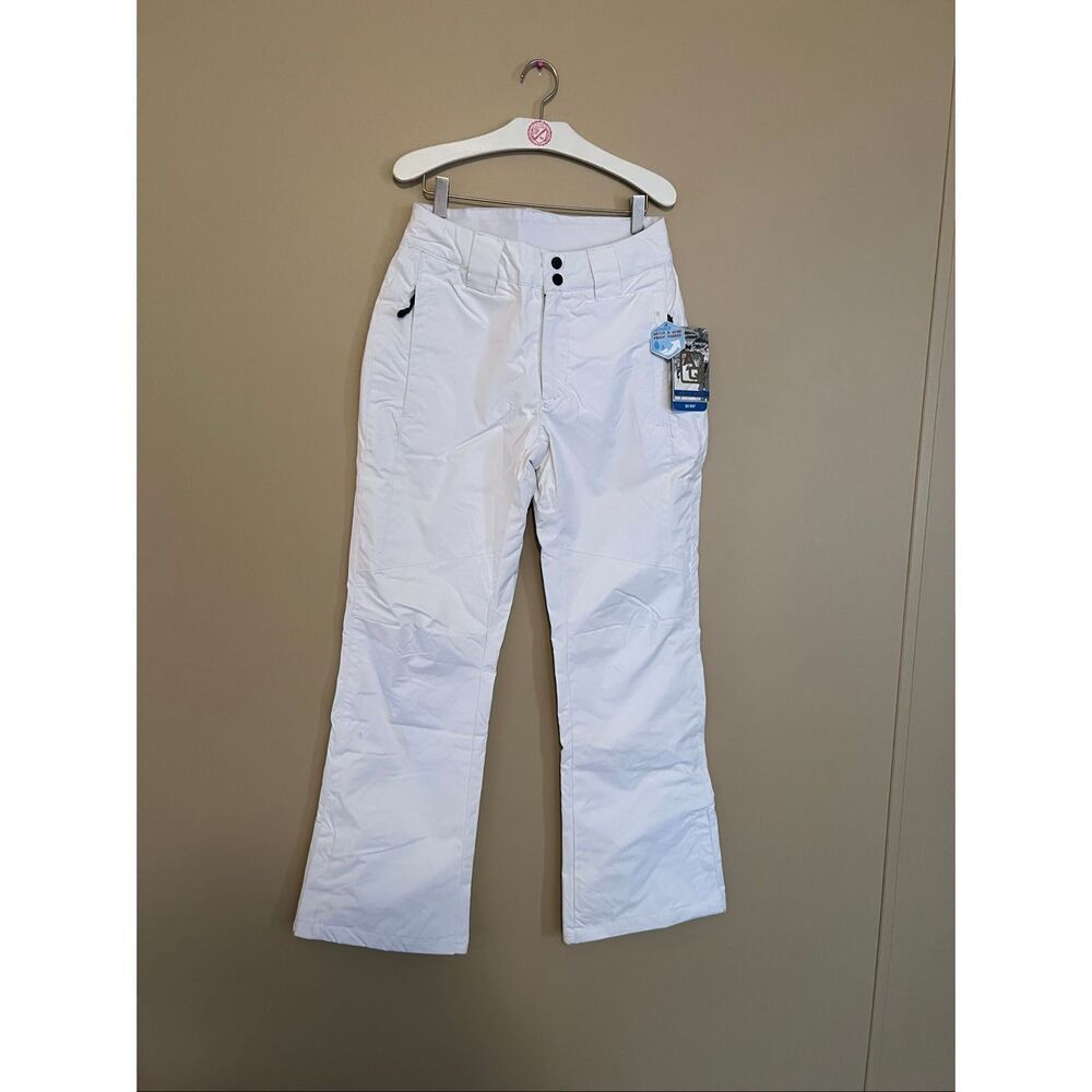 Arctic Quest White Ski Pants Woman’s Small MSRP $100 FLAWED-MARKS
